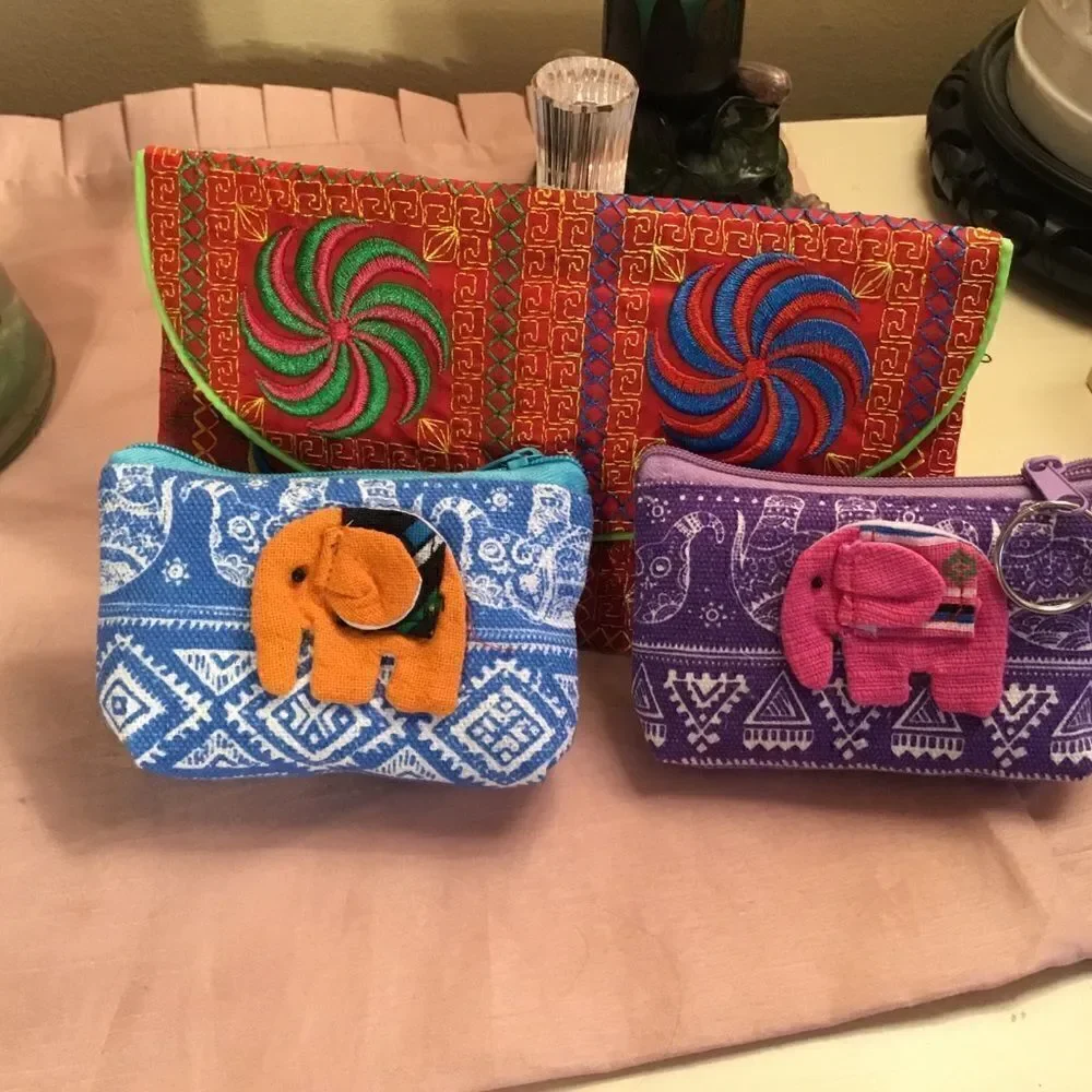 New Set of three pouches/ bags